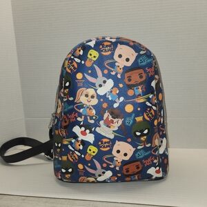 Funko Space Jam Tune Squad New Legacy Small Leather Backpack Black C2